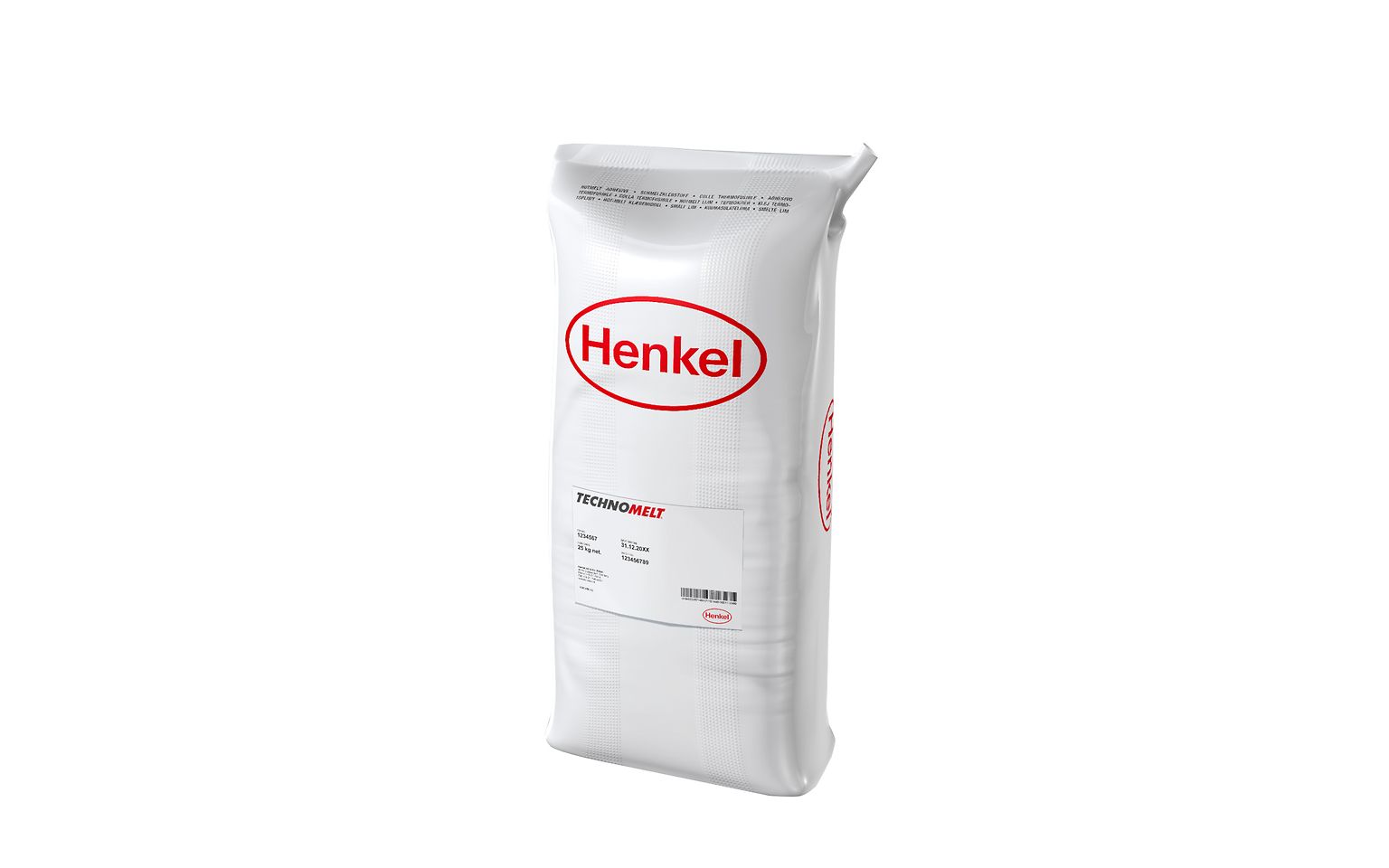 Bag of adhesive from Henkel.