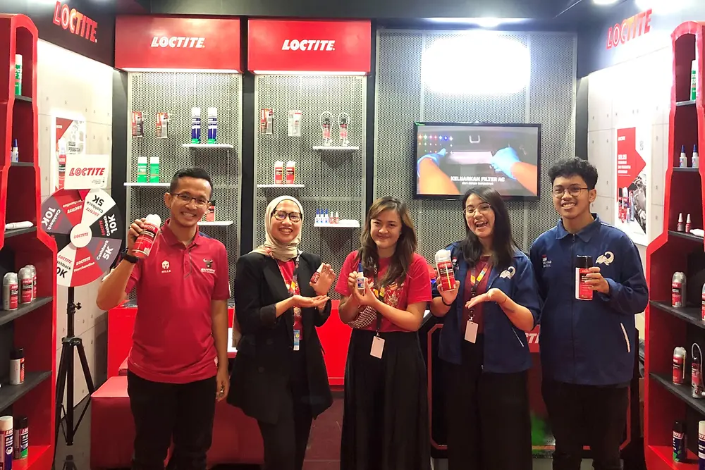 Loctite Indonesia supports meaningful experiences through the #SynergizedMoment campaign in IIMS 2023