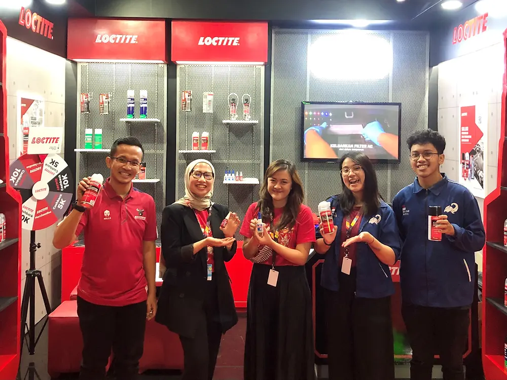 Loctite Indonesia supports meaningful experiences through the #SynergizedMoment campaign in IIMS 2023