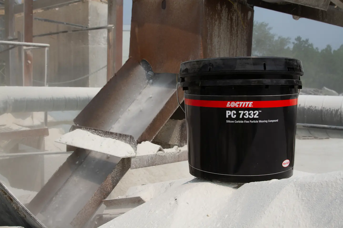 Loctite PC 7332 di lokasi industri.
