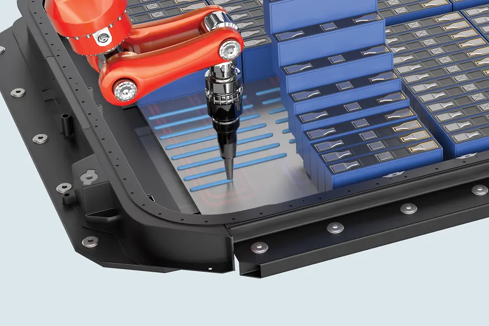 LOCTITE TLB 9300 APSi, perekat konduktif termal yang dapat disuntikkan untuk sistem baterai EV