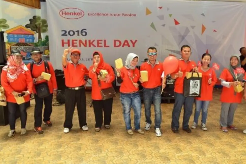 Employees across Henkel’s three sites in Indonesia celebrated the company’s anniversary with various team-building activities.