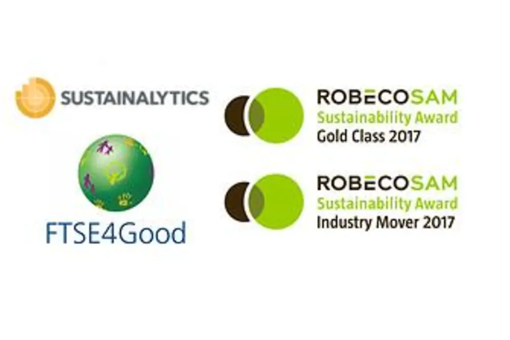
Leading positions in four international sustainability ratings and indices: Henkel is among the “Global 100 Most Sustainable Corporations” and received the highest score in its industry from Sustainalytics as well as the Gold Class and Industry Mover distinction from RobecoSAM. And Henkel has again been included in the FTSE4Good ethical index.